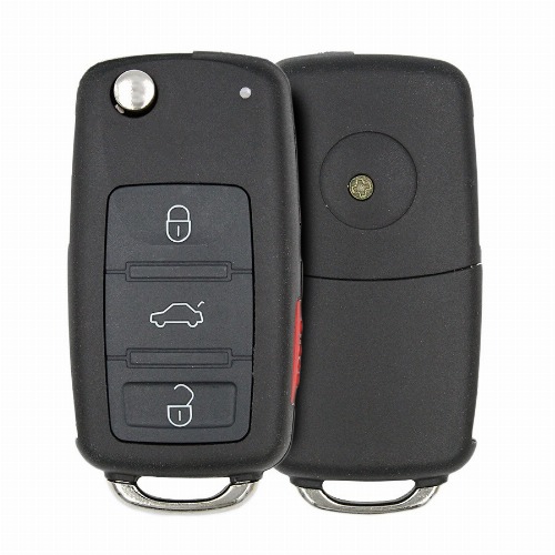 Volkswagen Flip Key Remote AftermarketTouareg Battery Type CR2025 - thumbnail